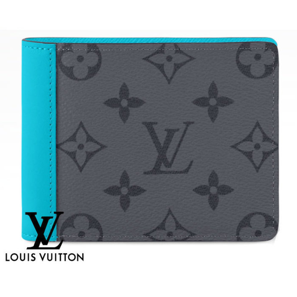 Louis Vuitton Wallet Eclipse Blue Portefeuille Tu… - image 1